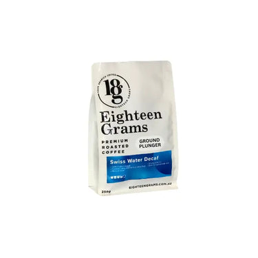 Swiss Water Decaf - Roasted Coffee eighteengrams